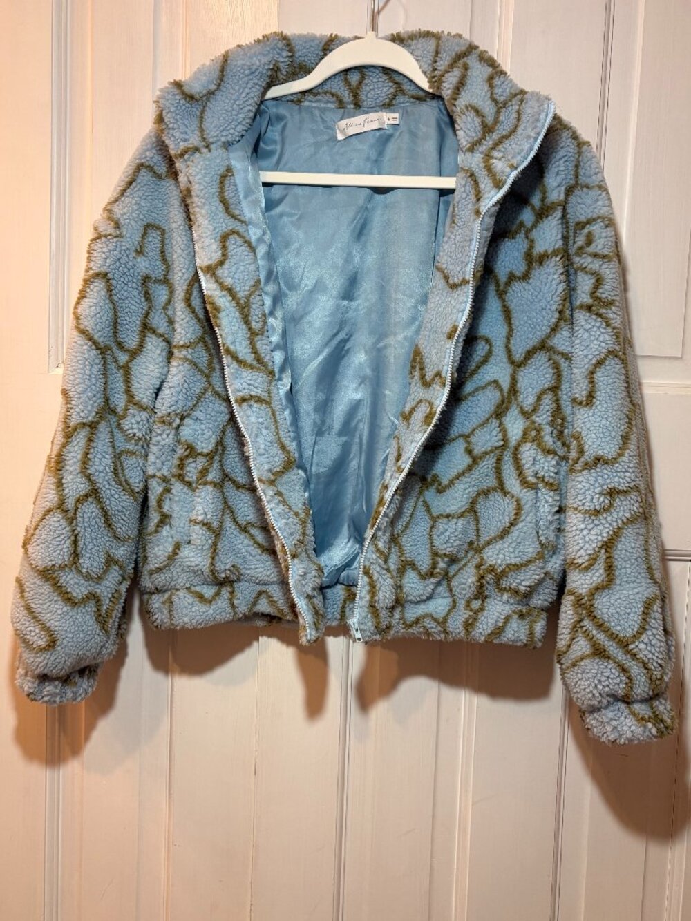 All in Favor Zip Up Jacket Juniors Size M